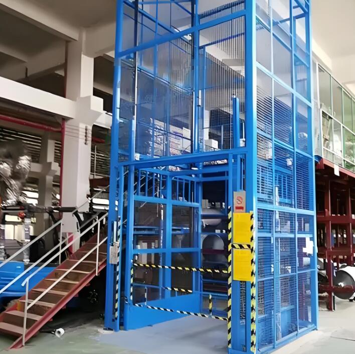 建湖导轨式升降机平台